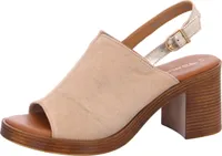 Tamaris Damen Sandale in Beige, Größe 39