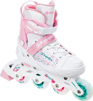 RAVEN Inline Skates Inliner ROSI verstellbar 28-32 (18,5cm - 21cm)