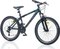 24 Zoll Mountainbike Fahrrad Alu Rad 24' MTB Bike Gabelfederung 21-Gang