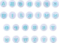 Ausstechformen für Kekse und Kekse mit Alphabet-Buchstaben, Backdekorationswerkzeug (Großbuchstaben)