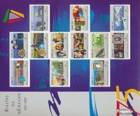 Briefmarken Irland 1997 Mi 985-1040 Zd-Bogen (kompl.Ausg.) postfrisch 75 Jahre Republik Irland