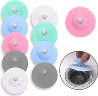 Badewannenstöpsel Universal Silikon, 10 stück Abflussstopfen Waschbecken Silikon, Waschbeckenstöpsel Silikon, Stöpsel Badewanne Silikon - Verwendet Badewanne, Entwässerungsanlage, Spüle