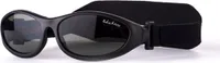 IdolEyes BabyWrapz - Babysonnenbrille Kindersonnenbrille 3-30 Monate 100% UV-Schutz in sechs Farben Black