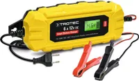 TROTEC Batterieladegerät PBCS 6A | Universal-Ladegerät, 12V-Auto-/ MotorradbatterienWinterlademodus für Umgebungstemperaturen unter 5 °C