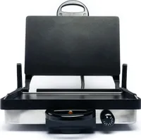 SHOV Multi‑Grill – Elektrischer Teflon Kontaktgrill (2000 W, 5‑Stufen Thermostat) – Antihaft Multigrill ohne Kasserolle