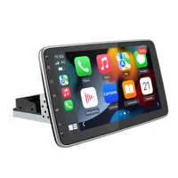 360° otočná obrazovka 10" 4+64G Carplay android auto Android13 DAB+ 1DIN autorádio GPS Navi WIFI