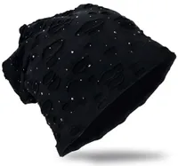 Beanie Muetze DestNieten Schwarz