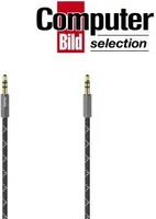 Hama 00205130 Audio-Kabel 1,5 m 3.5mm Schwarz, Grau