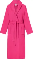 Ladeheid Damen Frottee Bademantel aus 100% Baumwolle Waffelpiqué LA40-227 (Amaranth (D02), S)