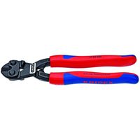 Knipex 710-2200 Obcinak do śrub 200 mm "CoBolt", dwukolorowe uchwyty, czerwony/niebieski/szary