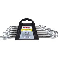 WMC Tools 6-teiliges Kombischlüssel Set Maulschlüssel Set Gabelschlüssel Schraubenschlüssel