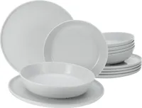 CreaTable, 16737, Chef Collection Weiss, Tafelservice 12-tlg, Porzellan