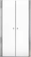 HOME DELUXE - Kabina prysznicowa LAVEA - Szkło przezroczyste - Wymiary: 85 x 195 cm - Szkło bezpieczne 6 mm z nanopowłoką, w komplecie zawiasy i materiał montażowy I - Drzwi prysznicowe Drzwi skrzydłowe Kabina prysznicowa Drzwi wnękowe