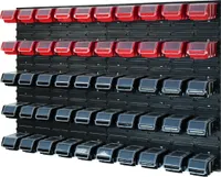 54-dielna sada nástenných boxov na náradie 1152 x 780 mm dielenské stohovacie boxy s vekom nástenná polica organizácia dielne