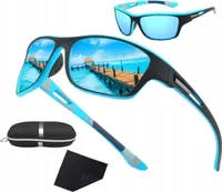 Herrensport - Polarisierte Sonnenbrille - Marketing - UV-400 Schutz - Kontrastverbesserung - Trendiges Design -