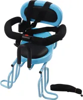 Fahrradkindersitze Kindersitz  Kindersicherheits Fahrradsitz   Hinten Blau Für 6 Monate-6 Jahre alt