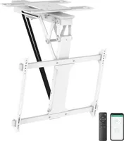 MyWall TV-Deckenhalterung HL47MW für Fernseher 32-75" / 81-190cm Funk- und App-Fernbedienung Weiß