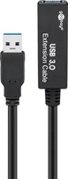 Aktywny przedłużacz USB 3.0, czarny