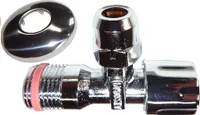 Eckventil - 1/2 Zoll, mit Schubrosette