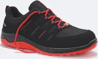ELTEN Berufshalbschuh MADDOX black-red Low ESD O2, Gr. 49