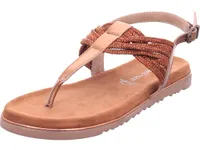 Marco Tozzi Damen Sandalette Damen Sandalette in Metallic, Größe 36