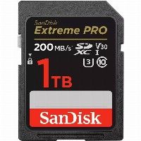 SanDisk Extreme PRO® SDXC™-UHS-I-Speicherkarte 1 TB, 200 MB/s, 90 MB/s