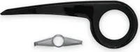 Kettenschutz Kunststoff schwarz mit Brille für 33 - 38 Zähne