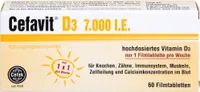 Cefavit D3 7.000 I.E. Filmtabletten, 60 St. Tabletten