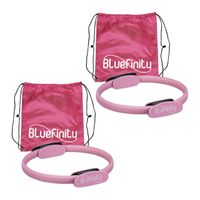 relaxdays 2 x Pilates Ring pink