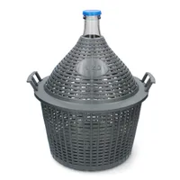 WEINBALLON Gärballon Glasballon Korbflasche Ballonflasche 20 L