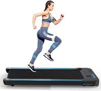 Walkingpad Laufband für Zuhause Gehband Training Laufbänder für Geh- und Lauftraining, Starker & Leiser Motor, Fernbedienung, Bluetooth, bis 110kg Belastbar (DE Lager)