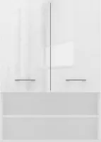 Waschmaschinenschrank, 90 x 64 x 30 cm, Mattweiß