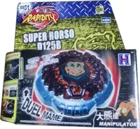 Kreisel 4D Super Rorso D BB51 mit Abschussvorrichtung und Metallspitze