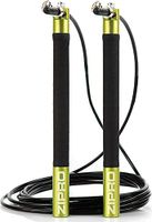 Zipro Fitness Springseil aus Metall - Speed Robe für Damen & Herren CrossFit Sport - Grün 300 cm