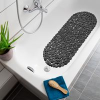 Weiß Antirutschmatte Duschmatte Badewannenmatte 70x35cm PVC Badewanne Matte 