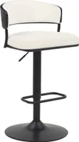 Stolička Home ESPRIT bílá kovová 48,5 x 48 x 83,5 cm