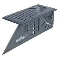Wolfcraft 3D-Gehrungswinkel, 45° und 90° als Streichmaß für paralle Linien