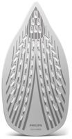 Philips Azur Dampfbügeleisen, 2500 W, 210 g Dampfstoß, weiß-beige (GC4549/00)