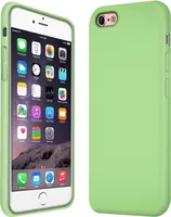 Pouzdro Apple iPhone 6 / 6s ochranný kryt mobilního telefonu silikonové gelové pouzdro na mobilní telefon, zelené
