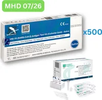 Deepblue Covid antygenowy test ślinowy lizak | szybki autotest (test świeży) 500 sztuk BBD 07/26 | ID: 2099 | DARMOWE testy parahealth (5 sztuk, BBD 12/25)