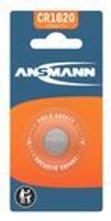 ANSMANN Lithium Knopfzelle "CR1620" 3,0 Volt 1er Blister