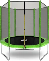 Aga SPORT TOP Trampolína 180 cm Světle zelená + ochranná síť