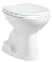 WC Becken, 36x54cm, Abgang senkrecht, weiss