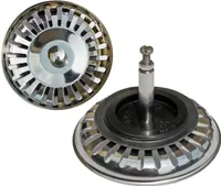 ProKIRA Universal Siebkörbchen 3,5 Zoll, Excenterbedienung   24 Schlitze für Blanco 125555 und V&B