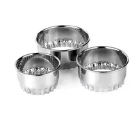 Tala Crinkled Teig Cutters Set 3