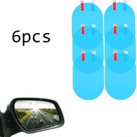 4 StückE Auto Rückansicht Seitenspiegel Antibeschlag Blendschutzfolie NEU DE 