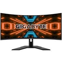 Gigabyte Gaming Monitor G34WQC A 34", VA, QHD, 3440 x 1440 Pixel, 21:9, 1 ms, 350 cd/m², Schwarz, Anzahl HDMI Anschlüsse 2, 144 Hz