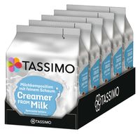 TASSIMO Milchkomposition 5er Pack - für eine Schicht cremigen Schaum - T Discs Kapseln 5 x 16 Getränke