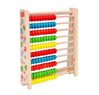 Kinder 20cm Holzperle Abacus Zählrahmen Lernspielzeug Mathematik MG3 