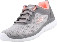 Skechers Sportliche Schnürschuhe Damen 39362D3132363037 Grau 38 EU